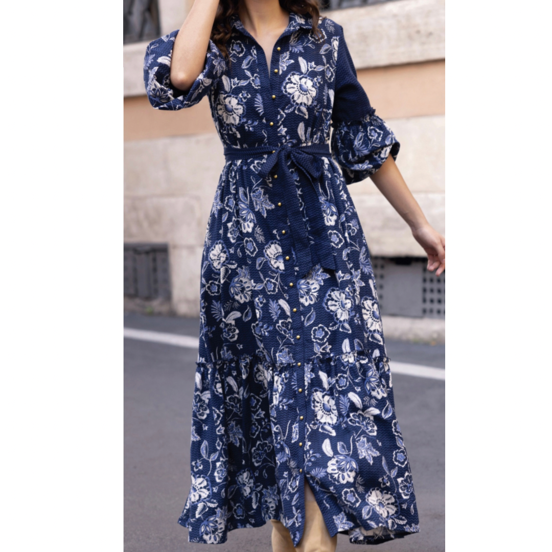 Miss June Giulia Maxi Floral Dress