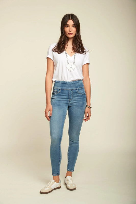 Tocada light blue High Waisted Skinny Jeans