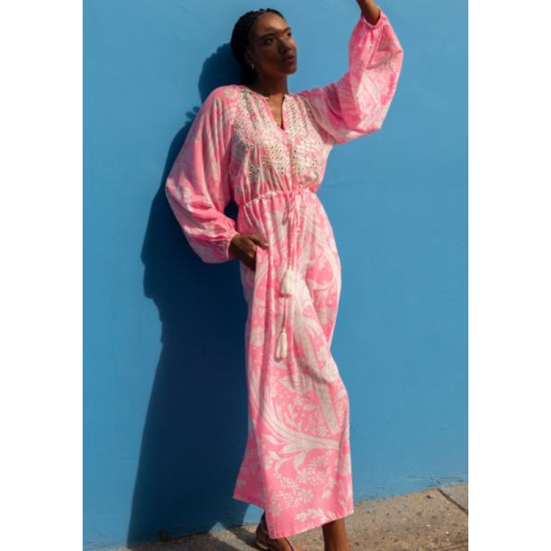 Miss June Maxi Dress Ursula In Pink