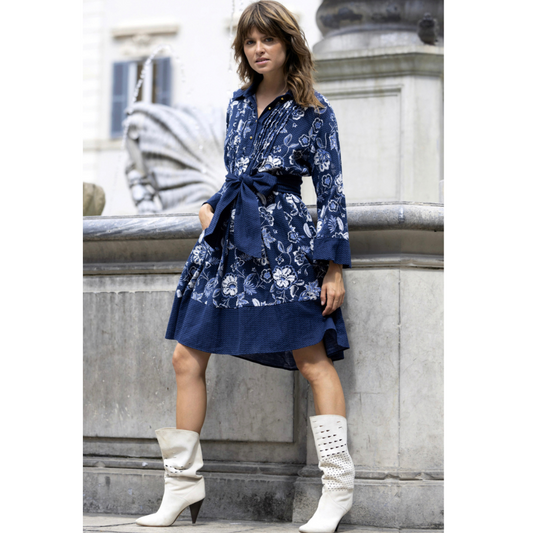 Miss June Viola knee Length Dress