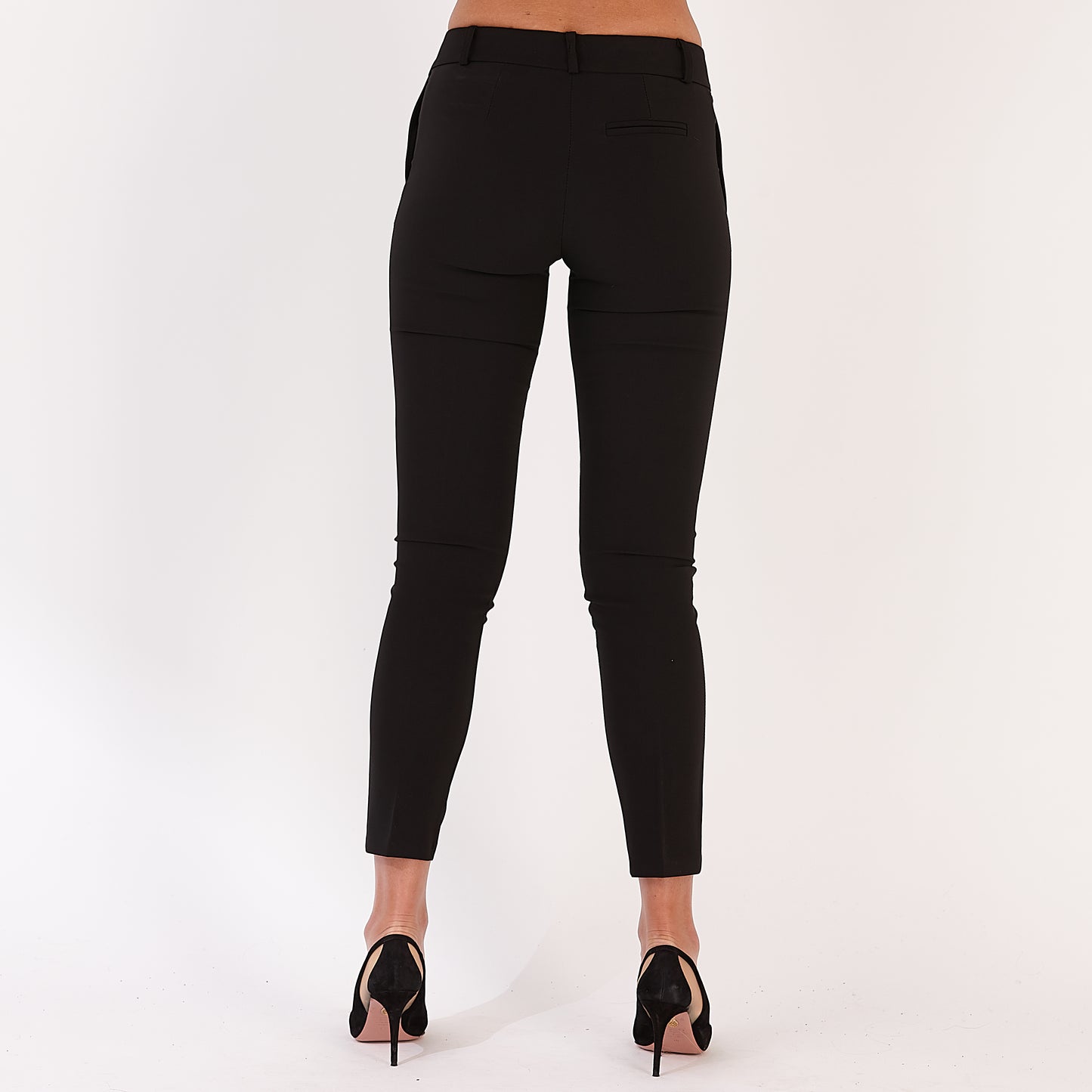 Rinascimento Black Straight Leg Trousers