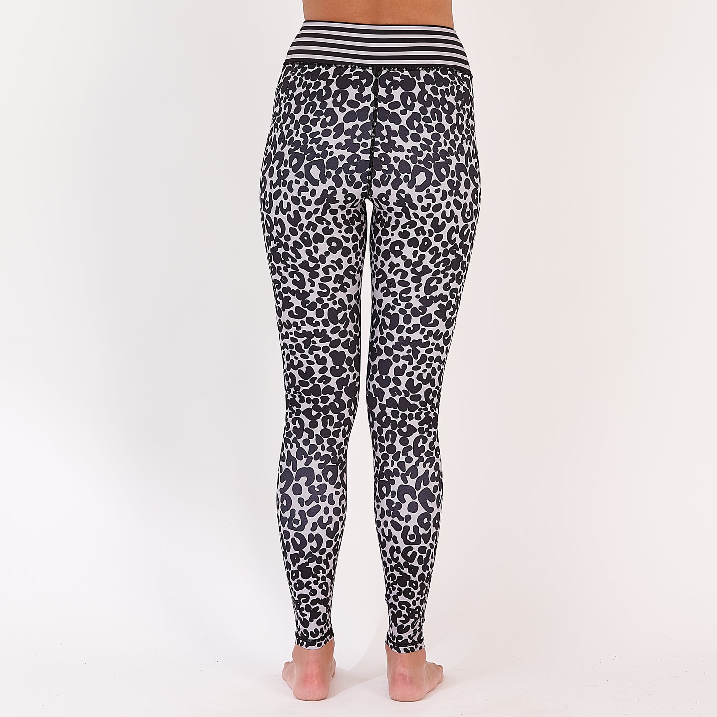 Monochrome Wild Child Animal Print Gym Leggings