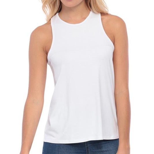 White Yael Vest Top