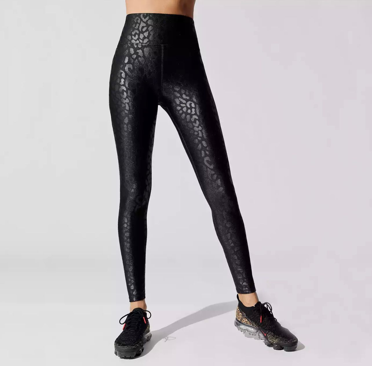 Black Leopard Leggings