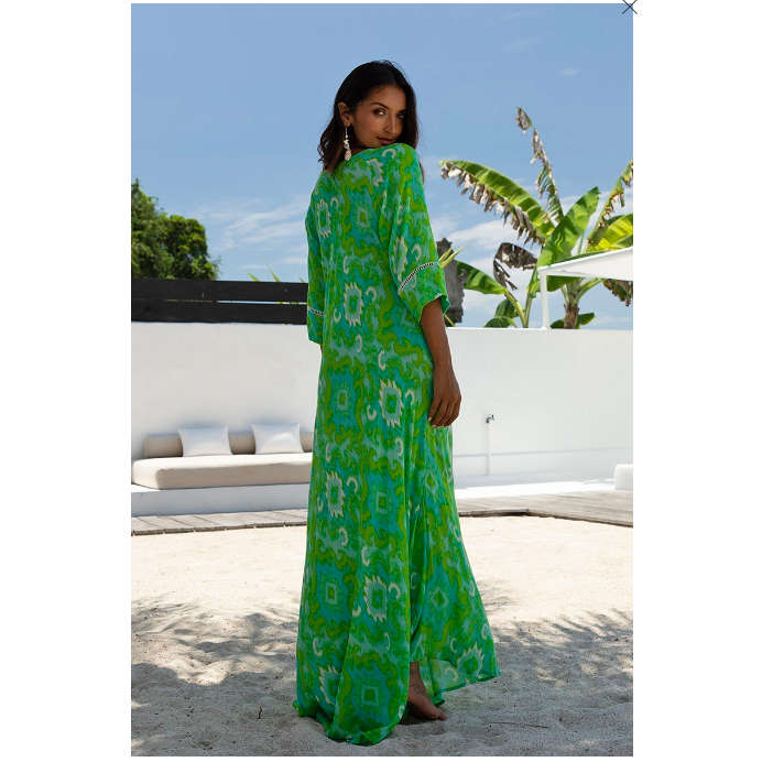Miss June Marga Dress in Green