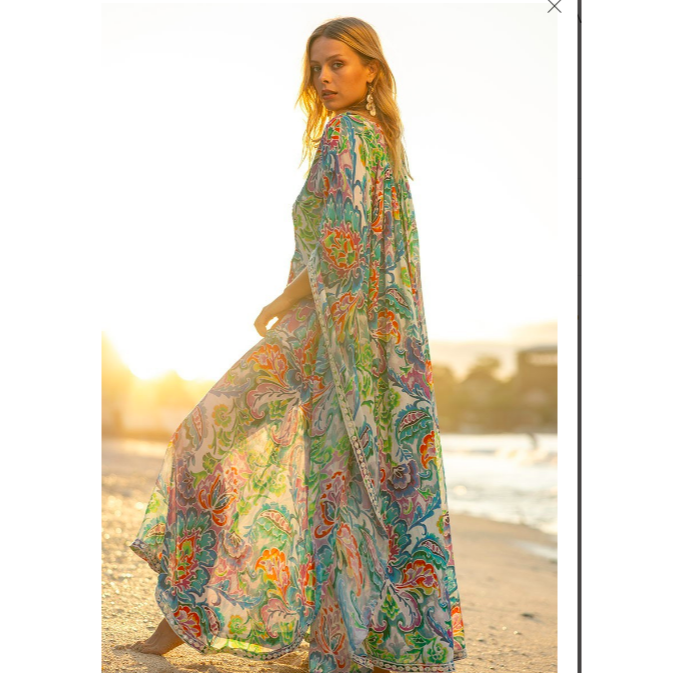 Miss June Kaftan Aquarelle