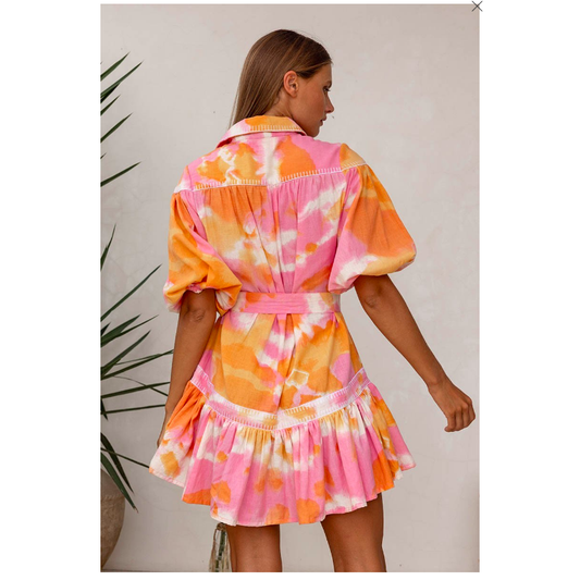 Miss June Victoria Dress in Pink