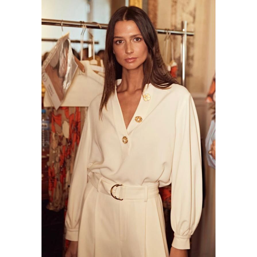Interdee Cream Blouse