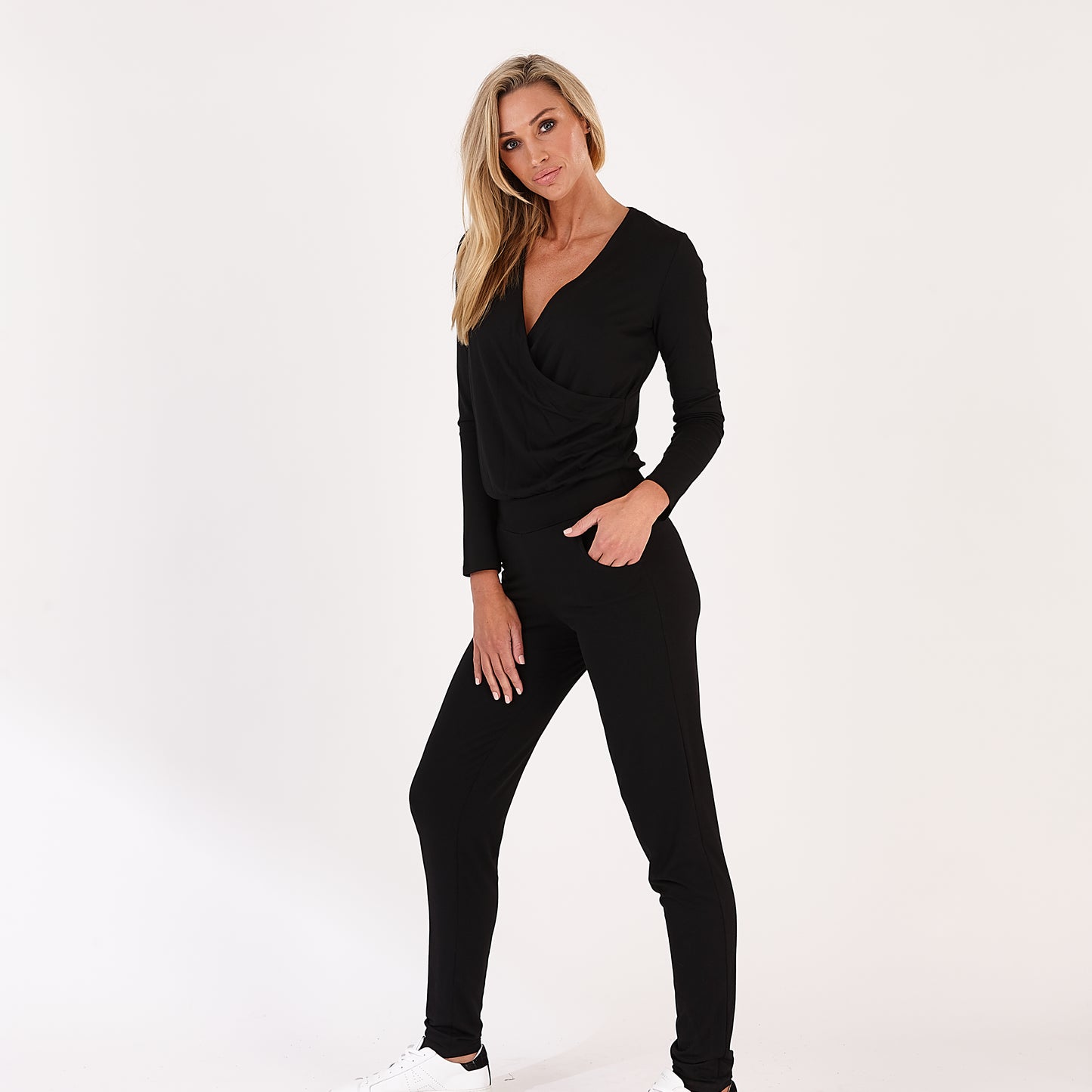 Black Plumb Jumpsuit