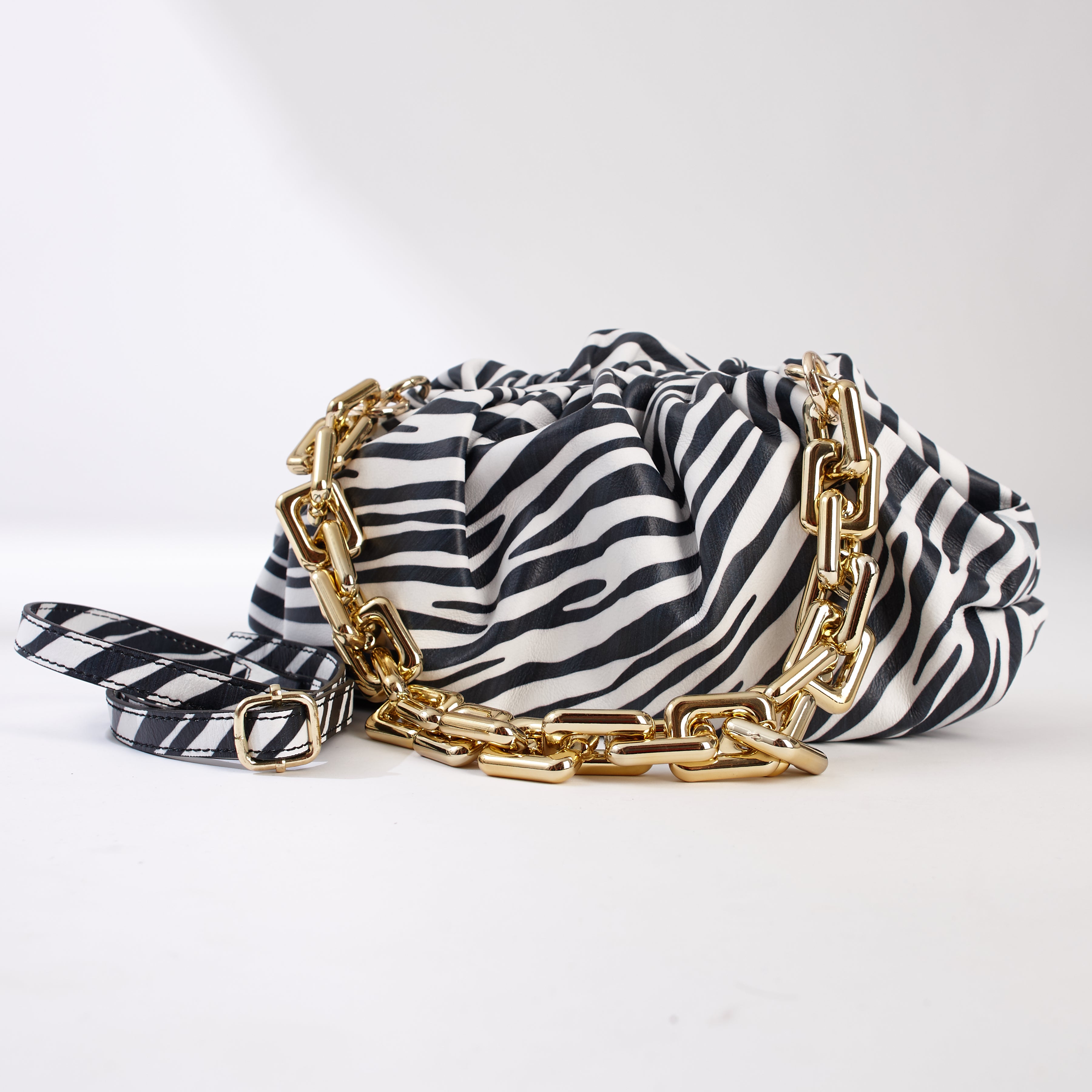 Zebra bottega online bag