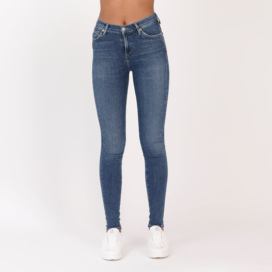 Citizens Of Humanity Rocket Mid Rise Skinny Story Blue Jeans