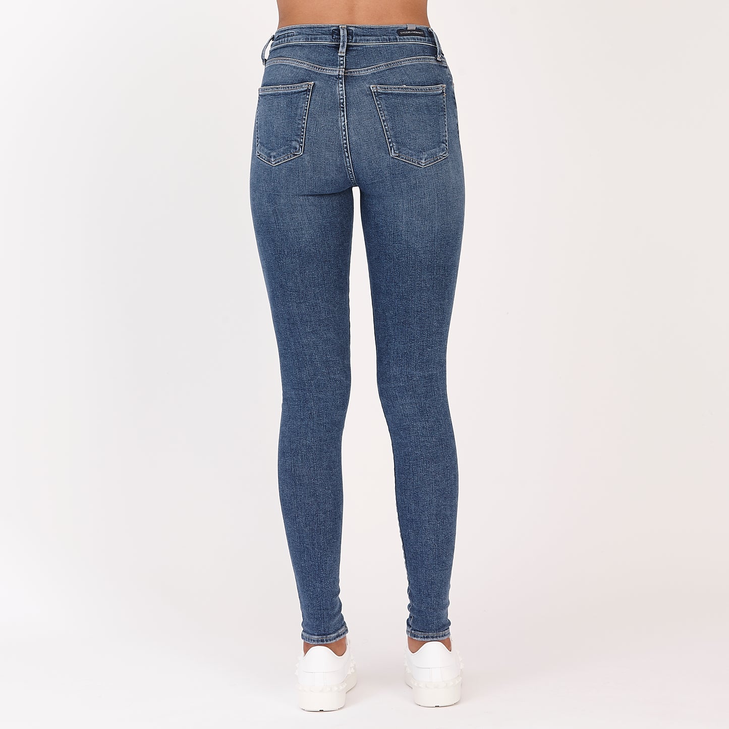 Citizens Of Humanity Rocket Mid Rise Skinny Story Blue Jeans