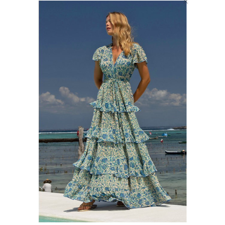 Miss June Spring Summer Icy Dress – By Adiva