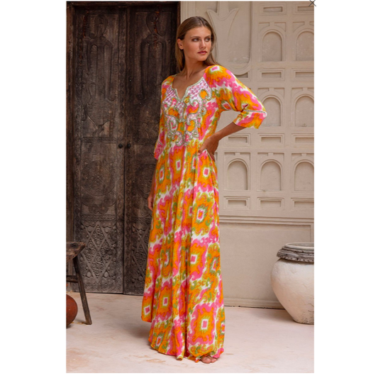 Miss June Marga Dress in Pink