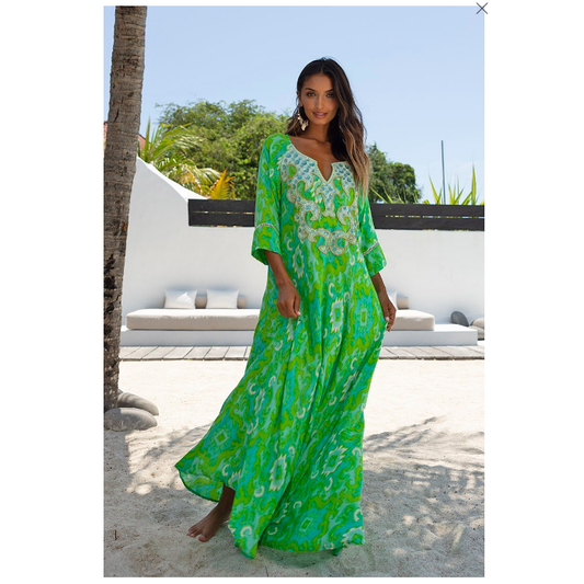 Miss June Marga Dress in Green