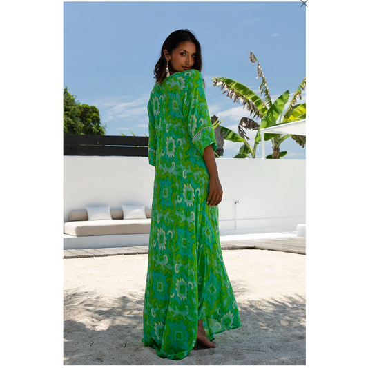 Miss June Marga Dress in Green